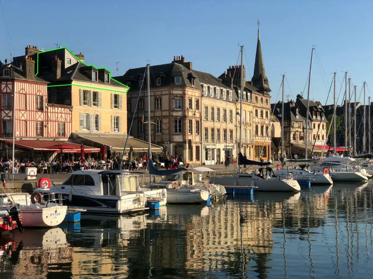 Lucarne Enchantee Honfleur Eksteriør bilde